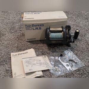 Shimano TLD 2-Speed 50 L.R.S. Conventional fishing reel- Deep Sea Fishing
